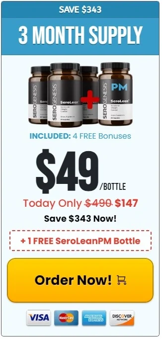 Buy SeroLean - Three Month Supply - 3 Bottles